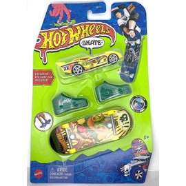 Hot Wheels Skate 2022 - Maximum Leeway - Tony Hawk - Metallic Skateboard and Car