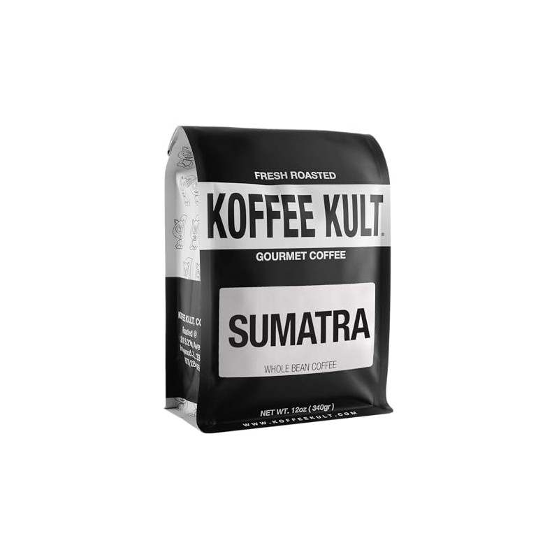Koffee Kult Sumatra Coffee Beans Dark Roast - Indonesian Fresh