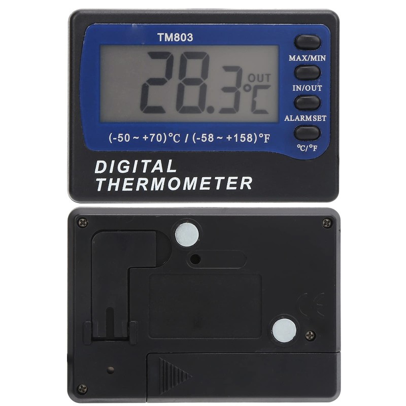 TM803 Digital Refrigerator Thermometer Temperature Meter with Alarm Function Freezer