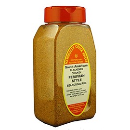 Marshalls Creek Kosher Spices (st08) Peruvian Style S American Blackened Chicken Seasoning Rub No Salt 10 OZ