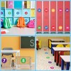 WhatSign 36PCS Number Markers - Line up Spots Dots Floor