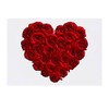 Large 'Red Rose Heart' Temporary Tattoo (TO00046060)