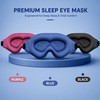 iMate 3D Blackout Eye Mask for Sleeping, Contoured Light Blocking