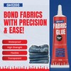 60 ML Fabric Glue Permanent Craft Liquid Stitch Fabric Glue