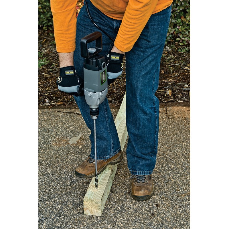 Genesis 1/2" 9.0 Amp Electric Drill Variable Speed Electric Mud