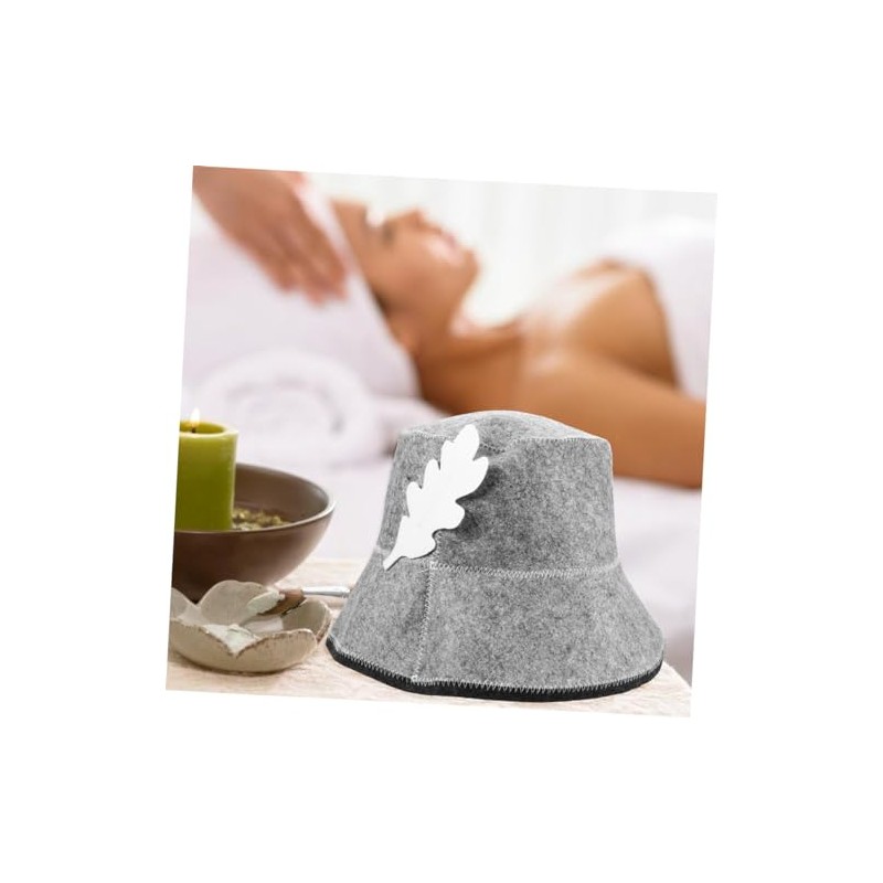 Baluue Gorros Sauna Portátiles Ducha Fieltro Ligeros Absorbentes