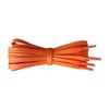 Fabmania Waxed Cotton Shoelaces – Orange - Length 110 cm
