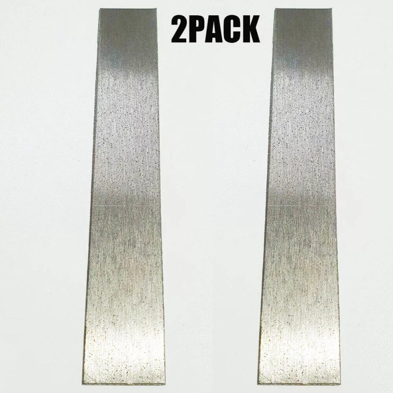 Unbranded 2PCS Pure Nickel Anode 6" x 1" Plating Bright