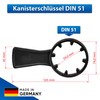 LABROTEC® Canister Key DIN 51 Small Hand Key for 5-12