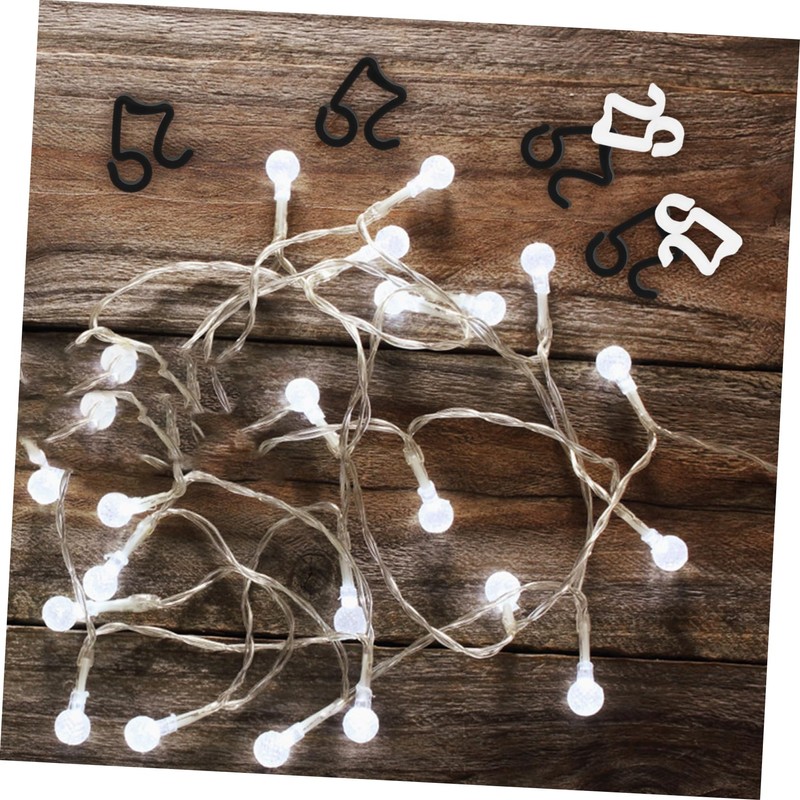 Sosoport Enhance Festive Spirit 40pcs Garden Light Clip Set Outdoor