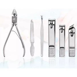 Yougai  Set De Manicura Yougai 18 Piezas De Acero Inoxidable