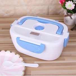 Lonchera Eléctrica Portátil Thermoflex 1.05 Litros para Hogar/Oficina (Azul Claro)