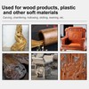 2Pcs Grinding Rotary Burr Angle Grinder Carbide Cylindrical File for