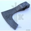 Damascus Steel Axe Hatchet Head