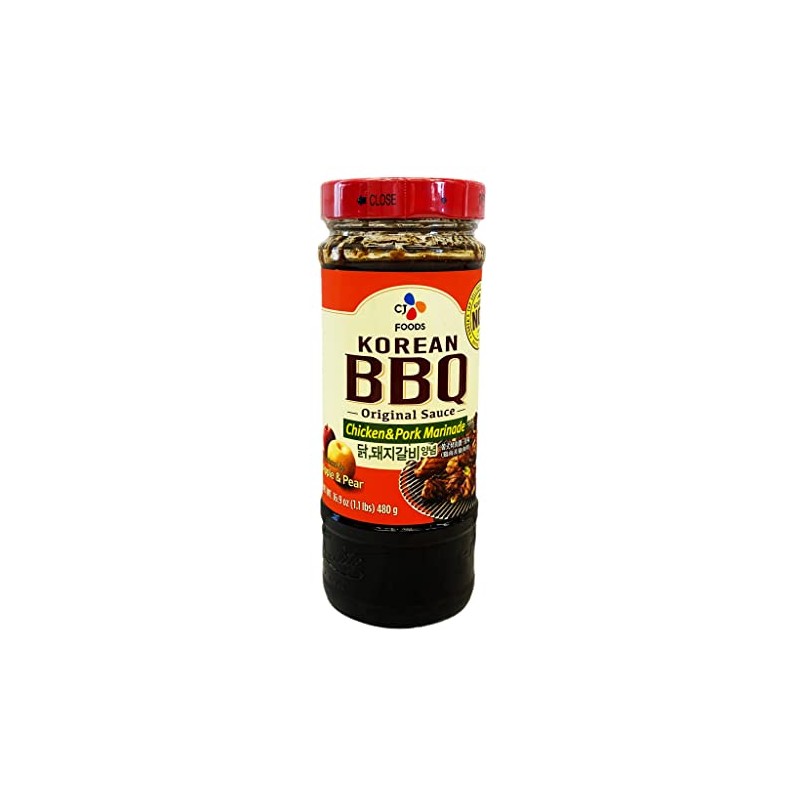 CJ Korean BBQ Chicken & Pork Marinade 16.93oz (4 Pack)