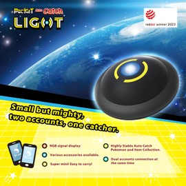 Brook Portable Auto Catch Light - Dual Accounts, Smallest Accessory, 2P Pocket Monster Accessory