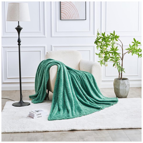 GC GAVENO CAVAILIA Flannel Sherpa Fleece Blanket, Soft Couch Sofa
