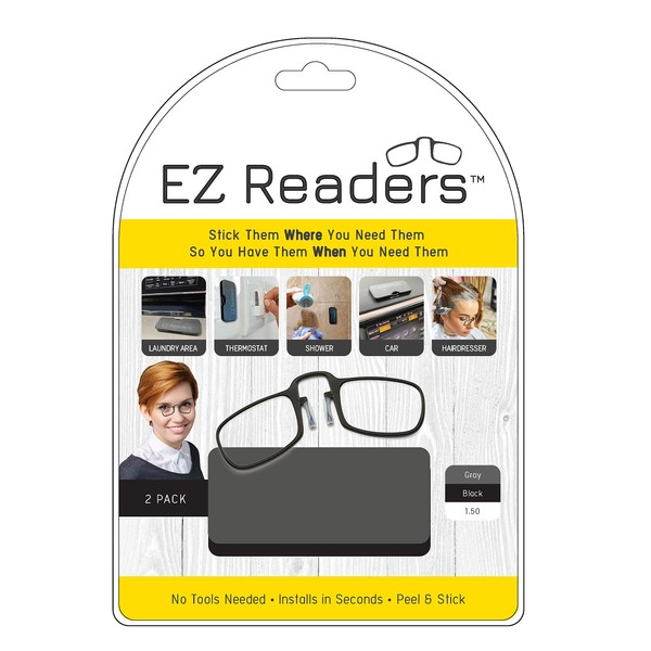 EZ Readers (Black/Grey, 1.5