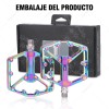 Pedal De Bicicleta Mtb Para Montaña Antideslizante Aluminio