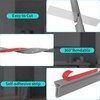 Hi-Na 3ft/5ft/6ft/8ft10ft Collapsible Shower Threshold Water Dam Water Barrier for