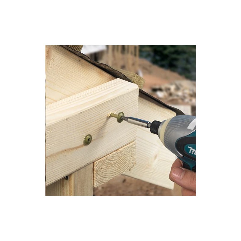 TIMCO TIMCO Timber Screws – Wafer Head – Exterior Green