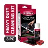 Weiman Glass Stove Top Complete Cleaning Kit Cleaner Scrubber &
