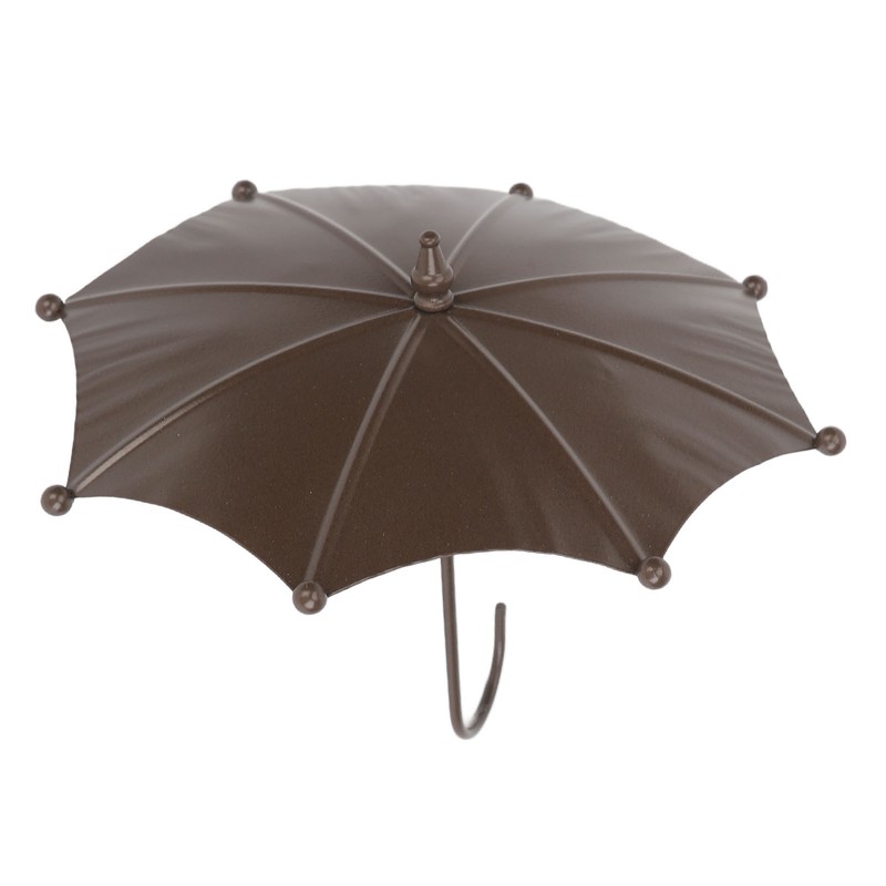 Umbrella Shaped Bird Trough Metal Hanging Bird Feeder Tray Metal