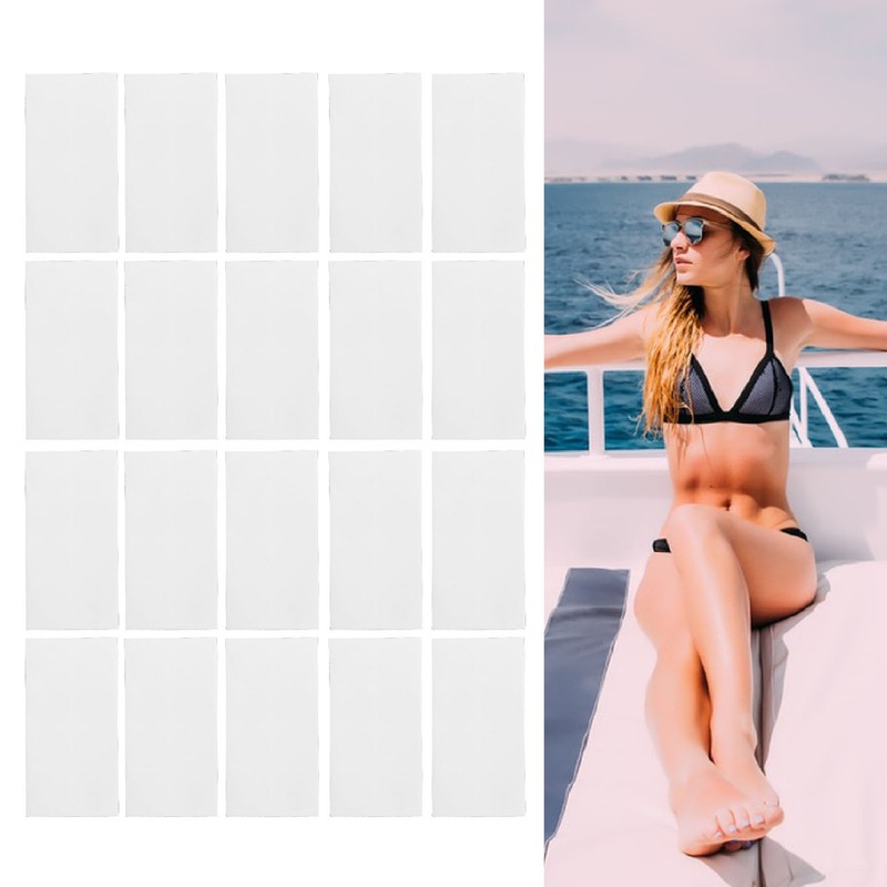 20pcs UV Stickers for Sun Screen UV Detection Patches Body