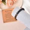 Fathers Day Keepsake for Dad Birthday Gift Bracelet I Love