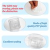 Qyyiguf 50 Pcs 8OZ Plastic Dessert Cups with Lids and