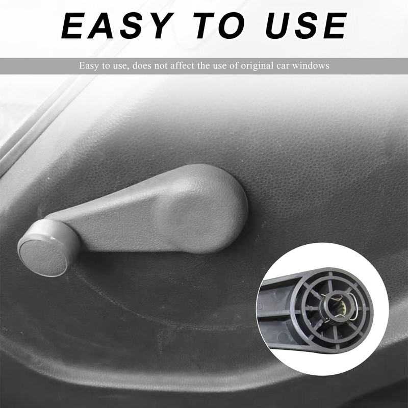 SHMZK 8PCS Car Window Handle Crank Retainer Clip, 76980 Door