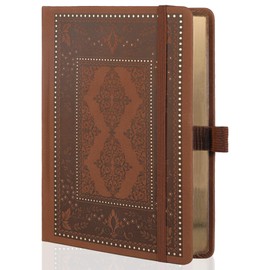 TIEFOSSI Bullet Dot Journals for Women Men, Dot Journals for Writing Women, 160gsm Thick Paper, 190 Numbered Pages, for Planner Organization