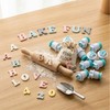 Fondant Letter Cutters, 3D Alphabet and Number Cutters, 62 Pcs