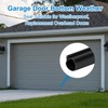 uxcell 16 Feet Garage Door Seal Bottom Weather Seal, P-Bulb
