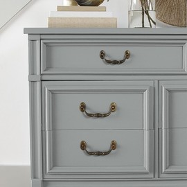 Magnolia Home by Joanna Gaines Chalk Style Interior Paint for Furniture and Cabinets, Ultra-Matte, TRANQUIL WATERS - 1 Quart