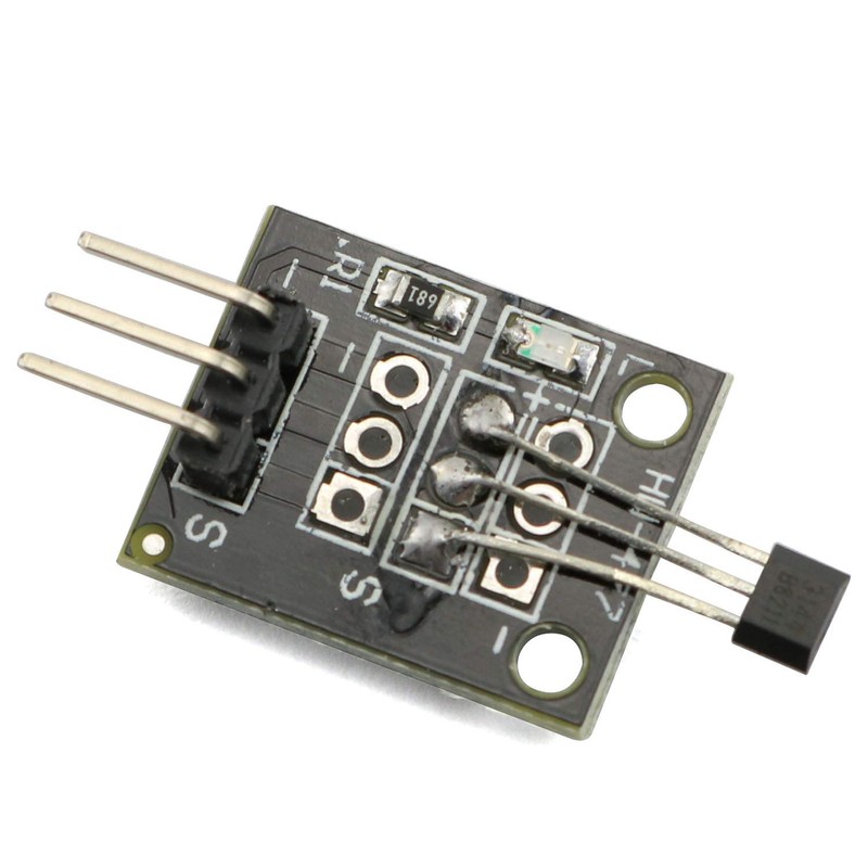 Tegg 2PCS KY-003 Hall Effect Magnetic Sensor Module for Arduino