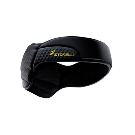 Storelli ExoShield Protector de Cabeza, protección de Cabeza de Grado Militar, Diadema con Relleno de Espuma, Casco Oficial de US Club Soccer, Negro, Talla 4