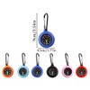 Anlising Mini Compass, Pack of 6 Compass with Carabiner Hook,