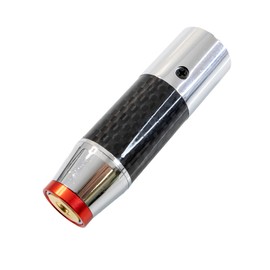 Maxar Electric Audio Conversion Plug XLR (4 Pin) to 4.4mm Jack (Balanced Connection), 1 Piece, Silver