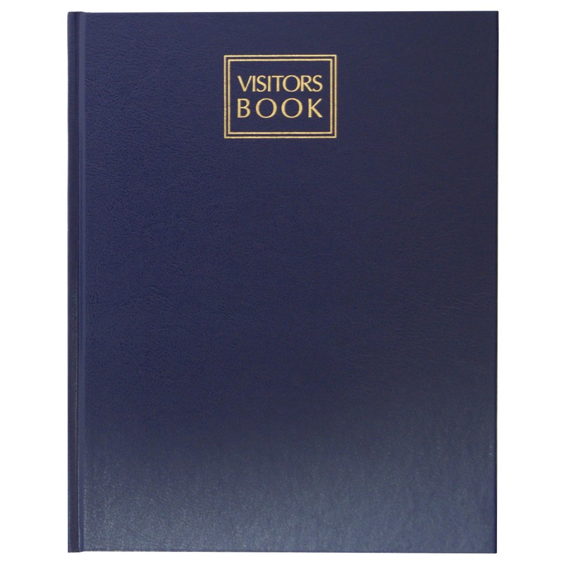 Collins 40 Visitors Book Assorted Colours