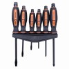 HORUSDY 6PC Magnetic Screwdriver Set 3 Slotted 3 Phillips Hexagon