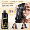 Shampoo Tinte Cubre Canas Contiene Extracto De Ginseng 500ml