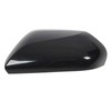 Side Mirror Cover Cap Black UV Resistant Rearview Mirror Cover