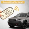 TPU Key Fob Cover Compatible with Jeep Grand Cherokee/Dodge Charger/Challenger/RAM
