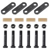 Racewill Trailer Shackles Kit (2-1/4" Trailer Shackle Straps 225), Used