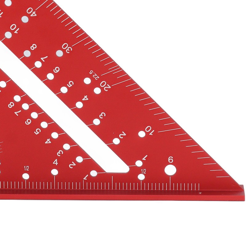 7 Inch 90 Degree Rafter Square Protractor Aluminum Alloy Woodworking