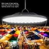 LED Camping Light USB Rechargeable Portable Round Disc Waterproof Hanging
