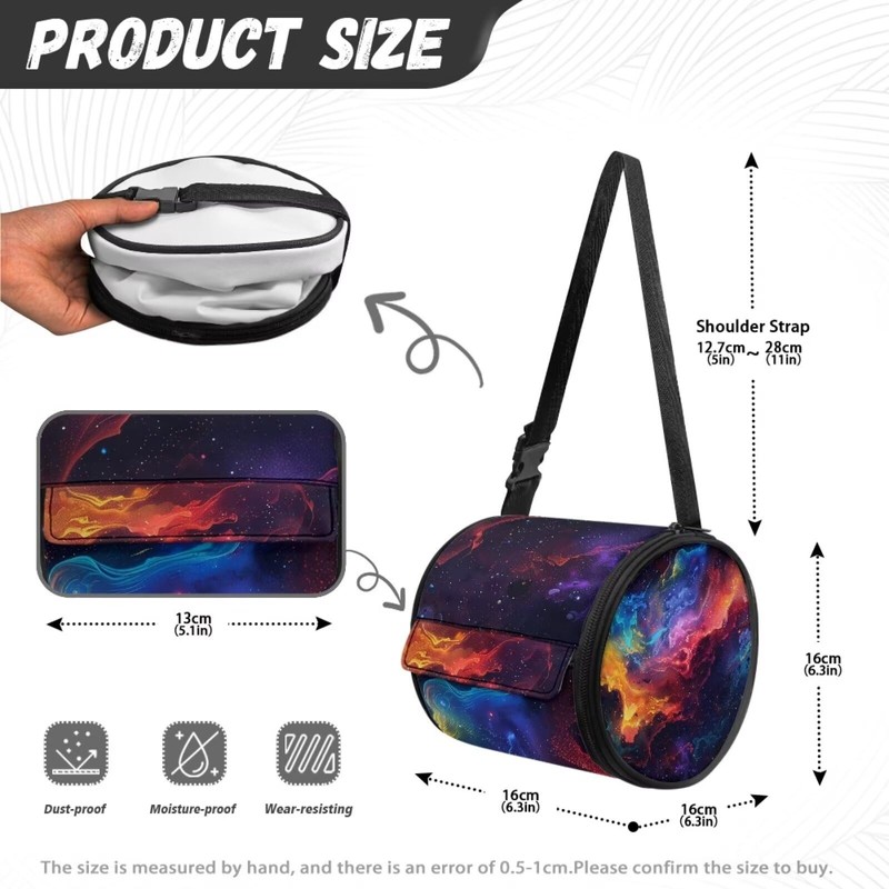 Hudotybom Hanging Toilet Paper Holder Galaxy Camping Paper Towel Holder