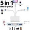 5-in-1 Memory Card Reader, USB OTG Adapter & SD Card