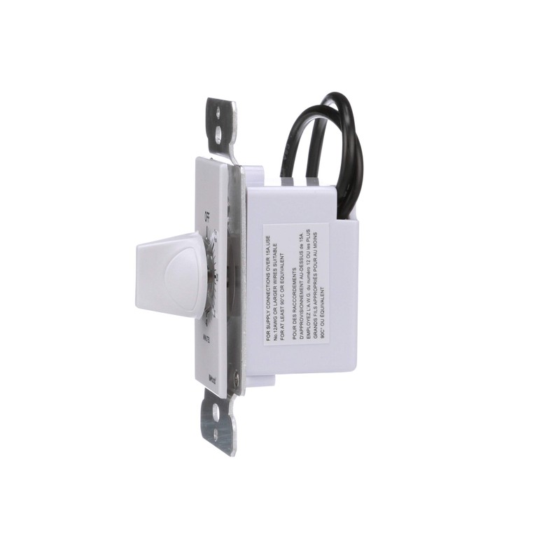 Woods 60 Minute Spring Wound Timer; White, 59717